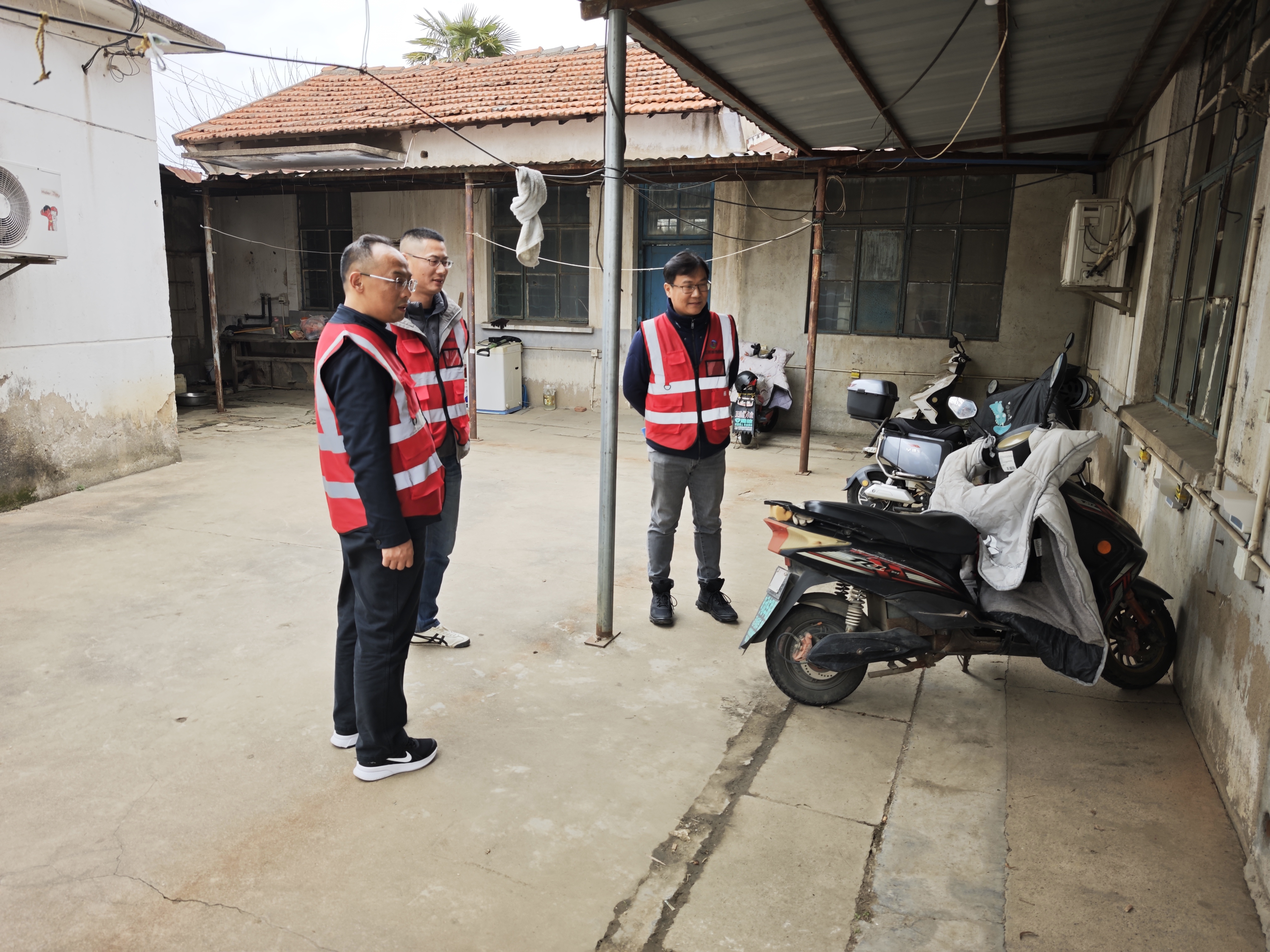 我队开展春节前安全生产大检查